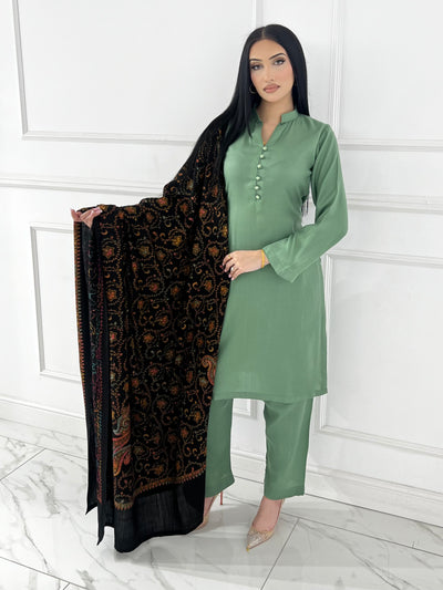 SMRF-19 -Readymade luxury wool Suit 2025 - Memsaab Online