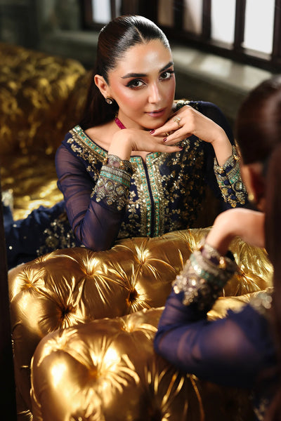 DJW5-01- 4-PC Charizma Unstitched Luxury Collection 2025 - Memsaab Online