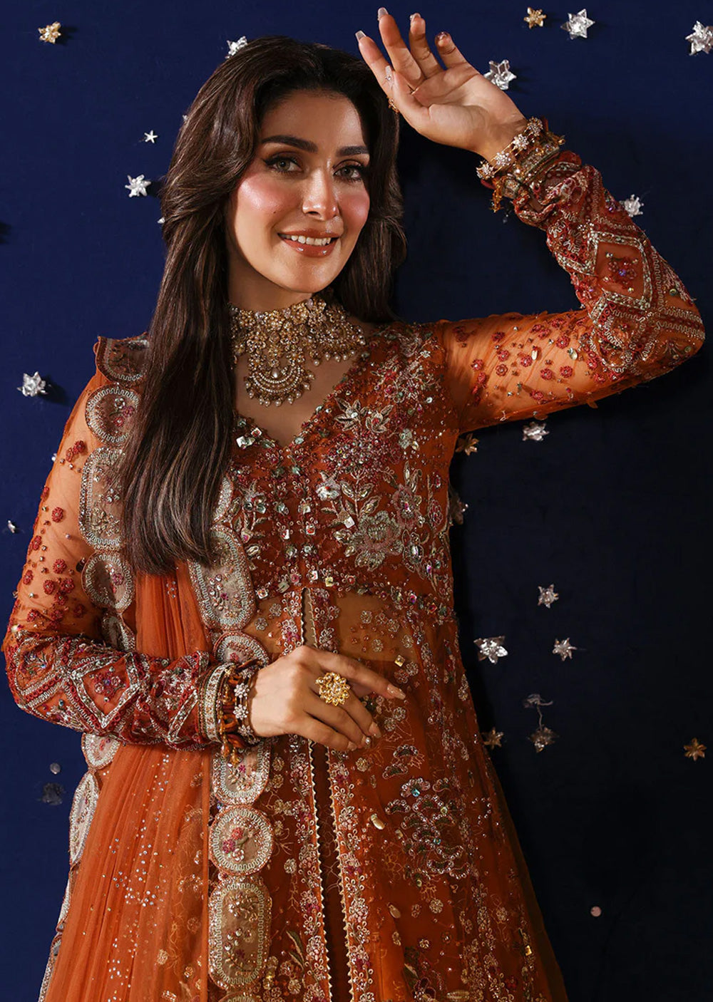 NL-80 Zardozi Nureh Unstitched Luxury Collection 2025 - Memsaab Online