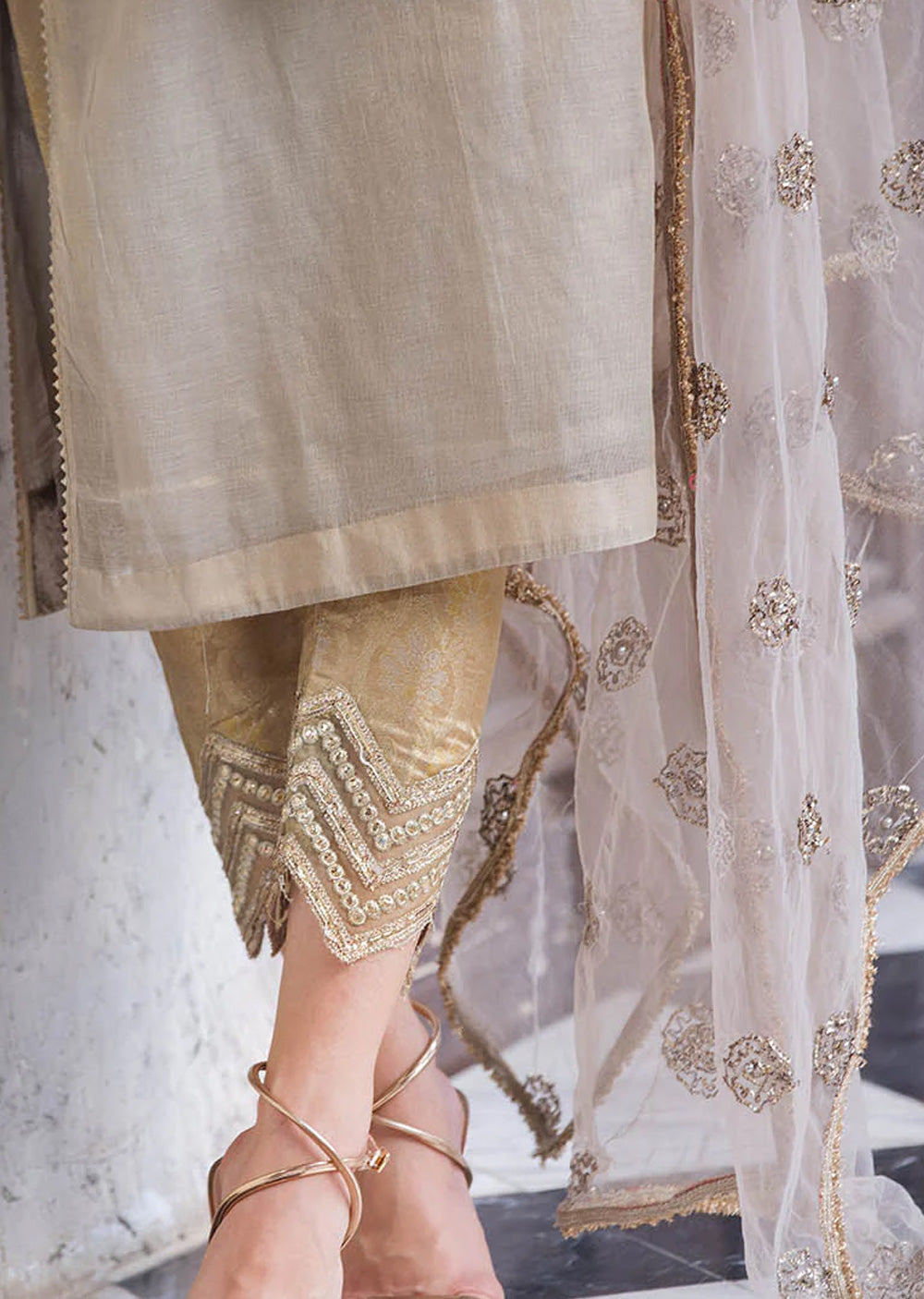 P-272- Readymade - Khuda Ameer Ouftit - Memsaab Online