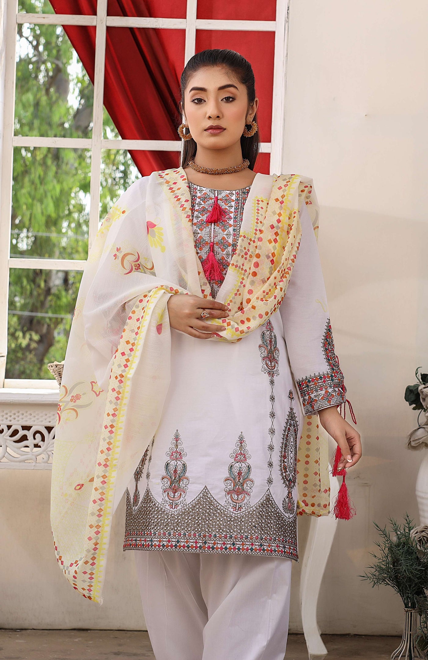 HK320 - Readymade Lilen Outfit 2025 - Memsaab Online