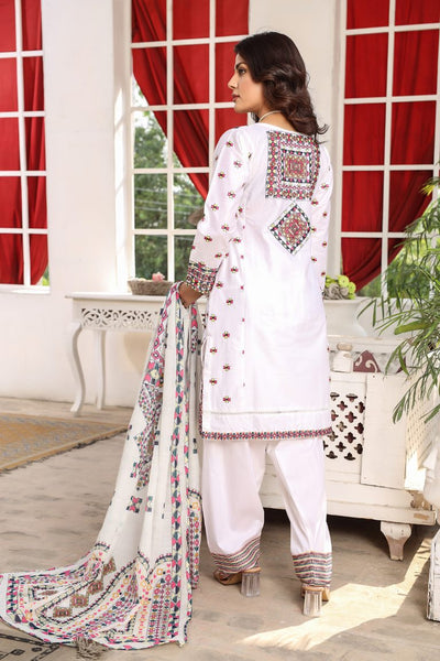 HK321 - Readymade Cotton Outfit 2025 - Memsaab Online