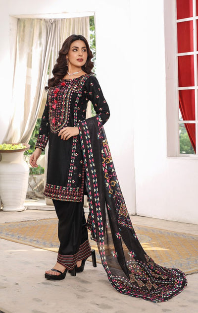 HK321 - Readymade Cotton Outfit 2025 - Memsaab Online