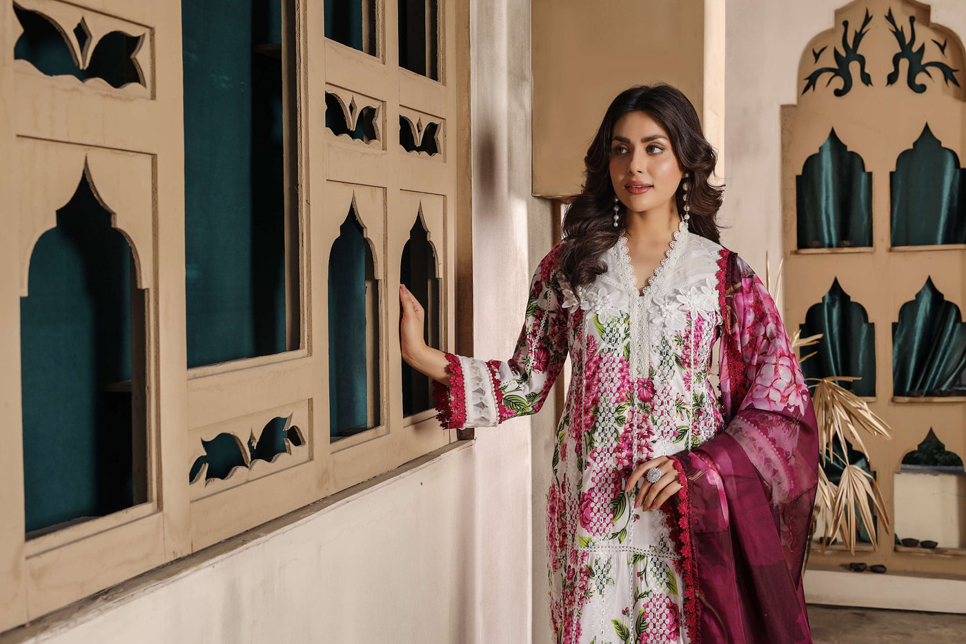 AL-899 Readymade Allys Formal Outfit) - Memsaab Online