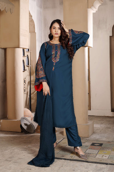 HK319 - Readymade Lilen Outfit 2025 - Memsaab Online