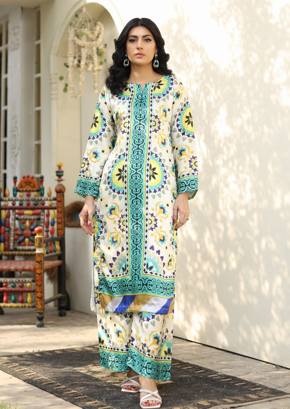 SMRF-12 - Readymade - Silk Suit 2025 - Memsaab Online