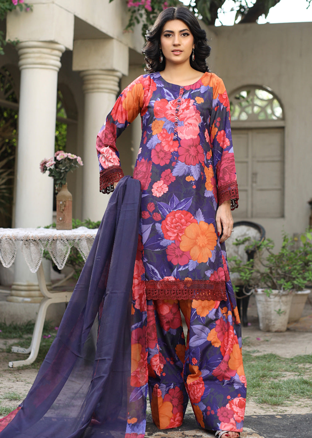 ATR-1909 - S.Prints - Cotton Silk - Memsaab Online