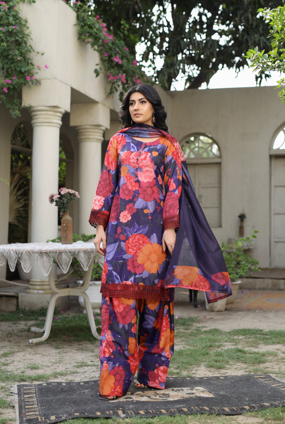 ATR-1909 - S.Prints - Cotton Silk - Memsaab Online
