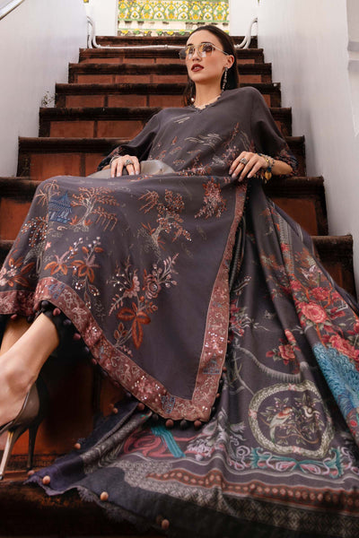 MPT-2801-B Unstitched - Maria B MPRINTS Collection 2025 - Memsaab Online