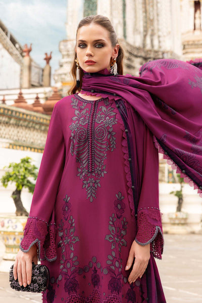 MPT-2804-B Unstitched - Maria B MPRINTS Collection 2025 - Memsaab Online