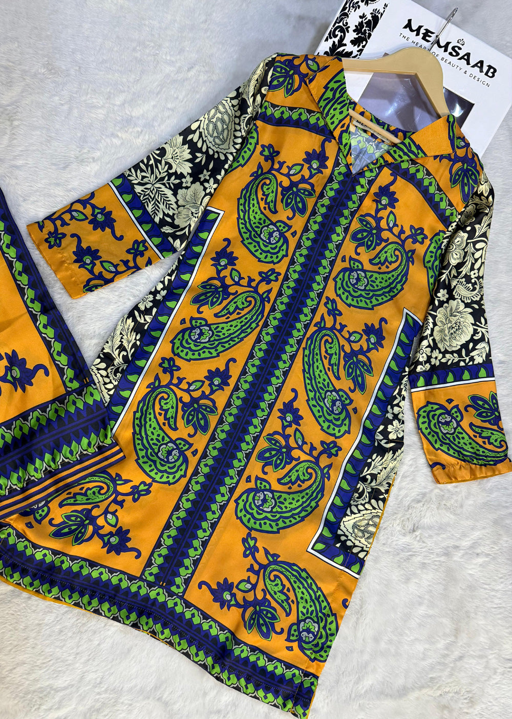 SMRF-14 - Readymade - Silk Suit 2025 - Memsaab Online