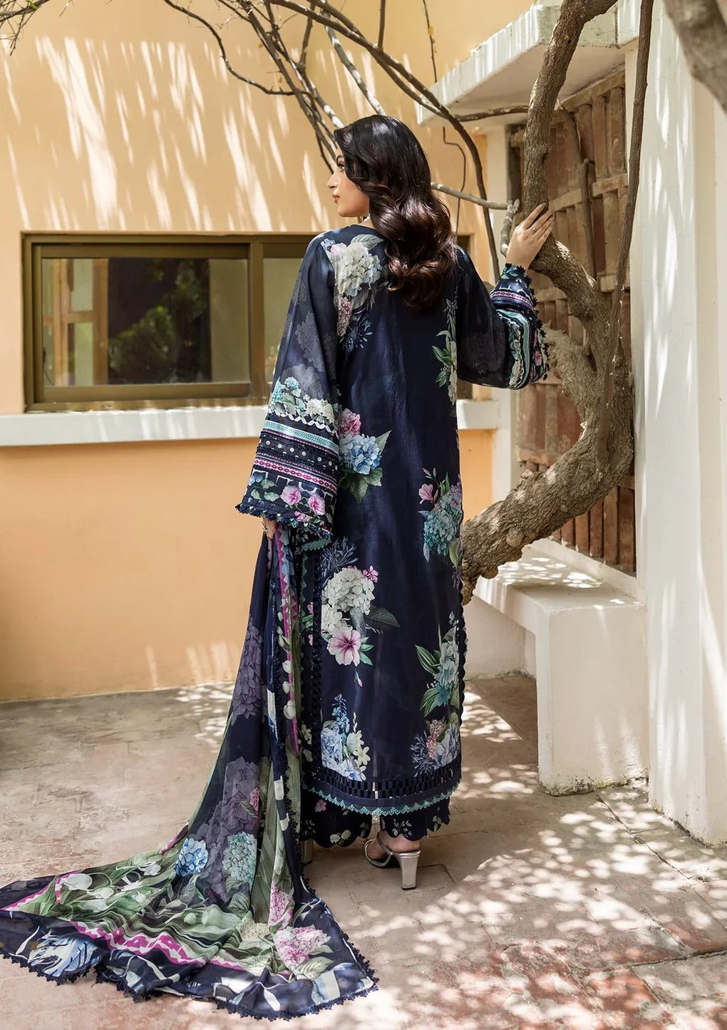 ELFECD-04-B-Twilight Garden-Readymade-Elaf Prints Collection 2025 - Memsaab Online