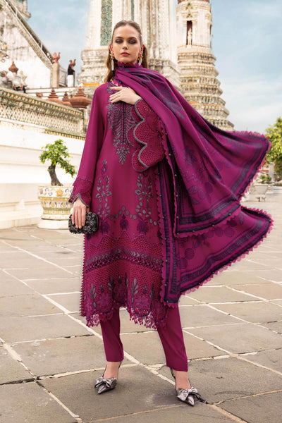 MPT-2804-B Unstitched - Maria B MPRINTS Collection 2025 - Memsaab Online