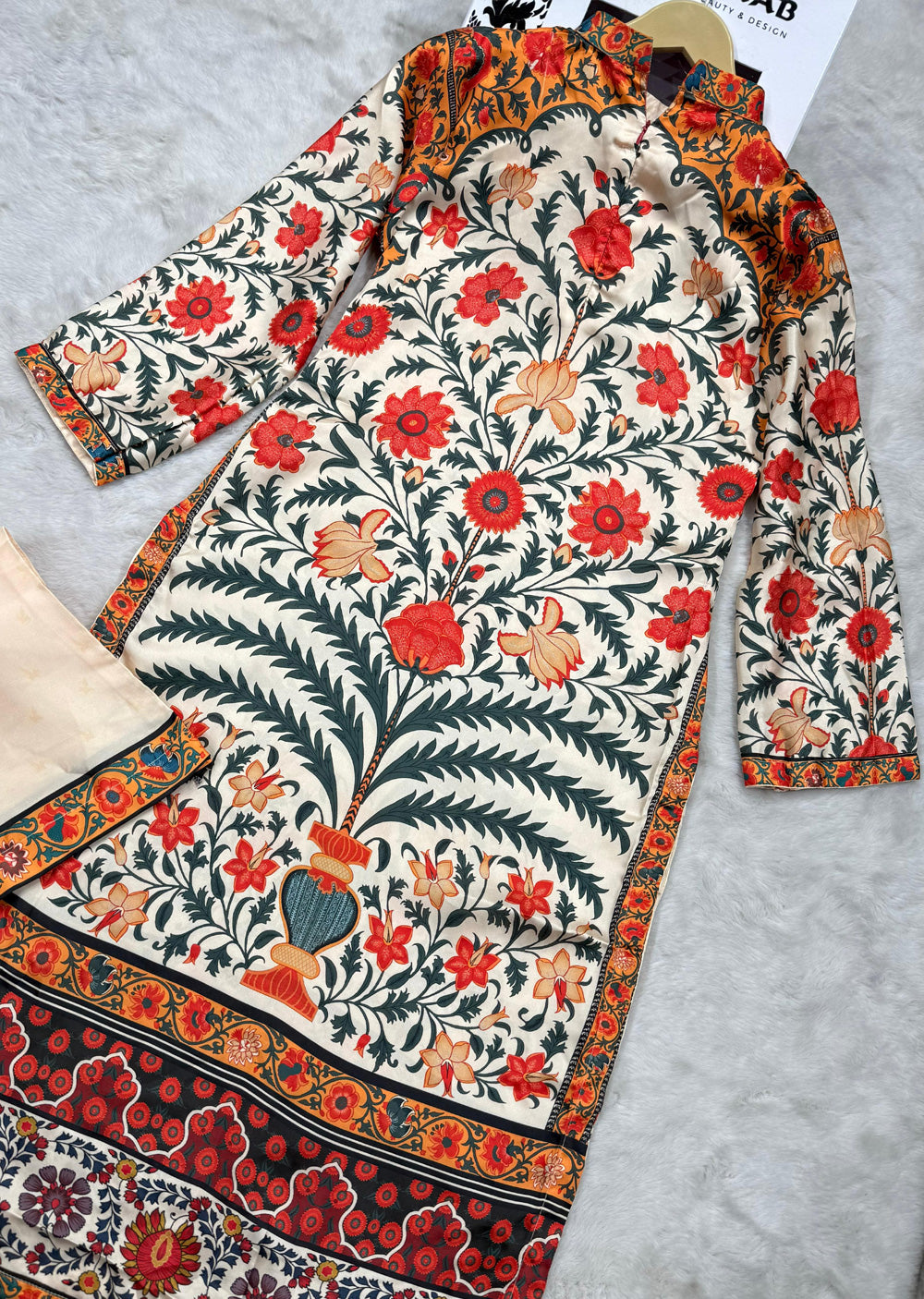 SMRF-18 - Readymade - Silk Suit 2025 - Memsaab Online