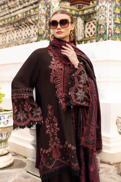 MPT-2804-A Unstitched - Maria B MPRINTS Collection 2025 - Memsaab Online