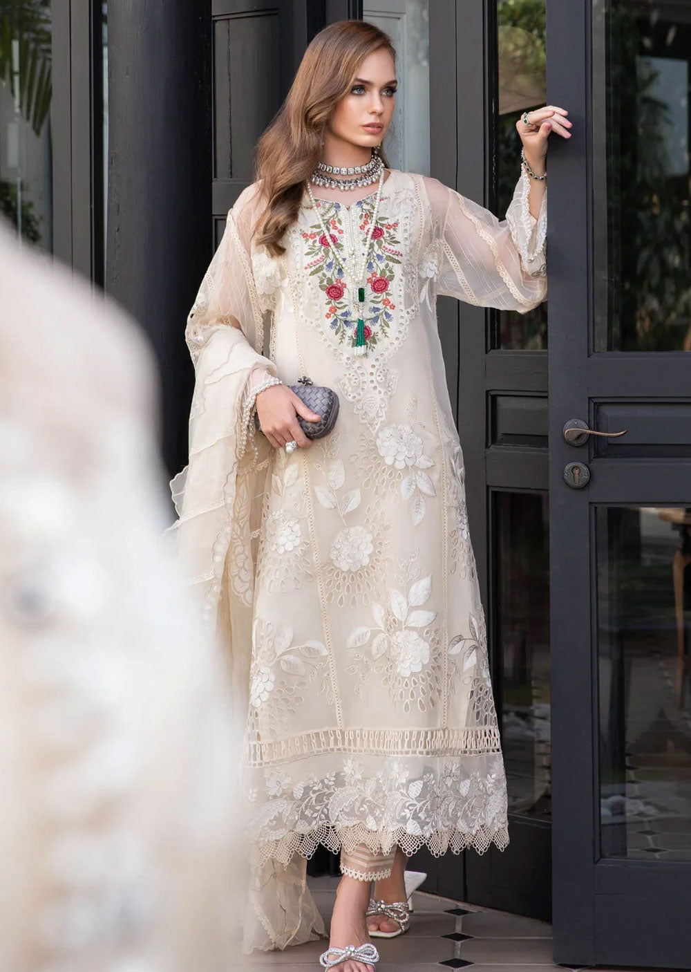 MDSS-16 - Unstitched Maria B Inspired Winter Dhanak Suit - Memsaab Online