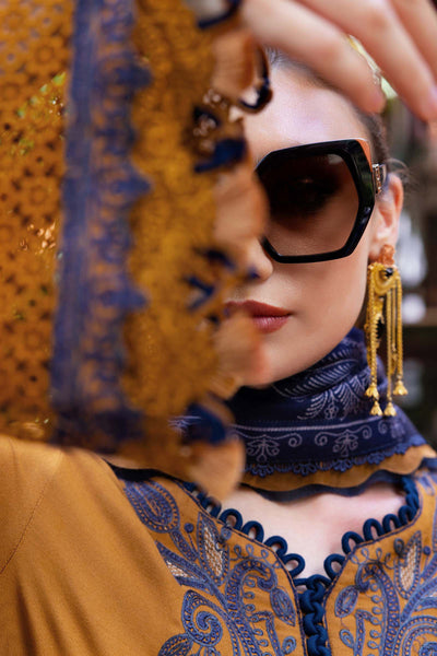 MPT-2803-A Unstitched - Maria B MPRINTS Collection 2025 - Memsaab Online