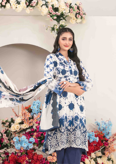 TWD-1397 Readymade Haliyah Tawakkal Lawn Suit 2025 - Memsaab Online