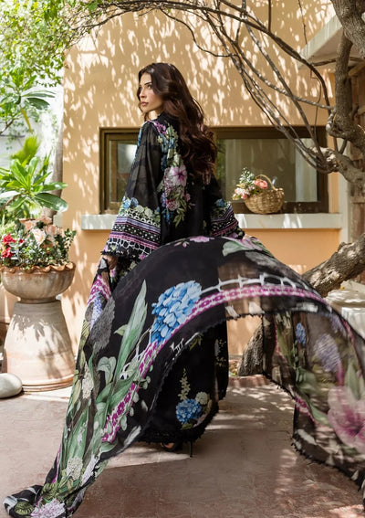 ELFECD-04-A-Midnight Bloom-Readymade-Elaf Prints Collection 2025 - Memsaab Online