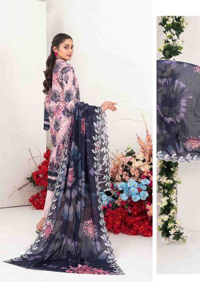 TWD-1396 Readymade Haliyah Tawakkal Lawn Suit 2025 - Memsaab Online