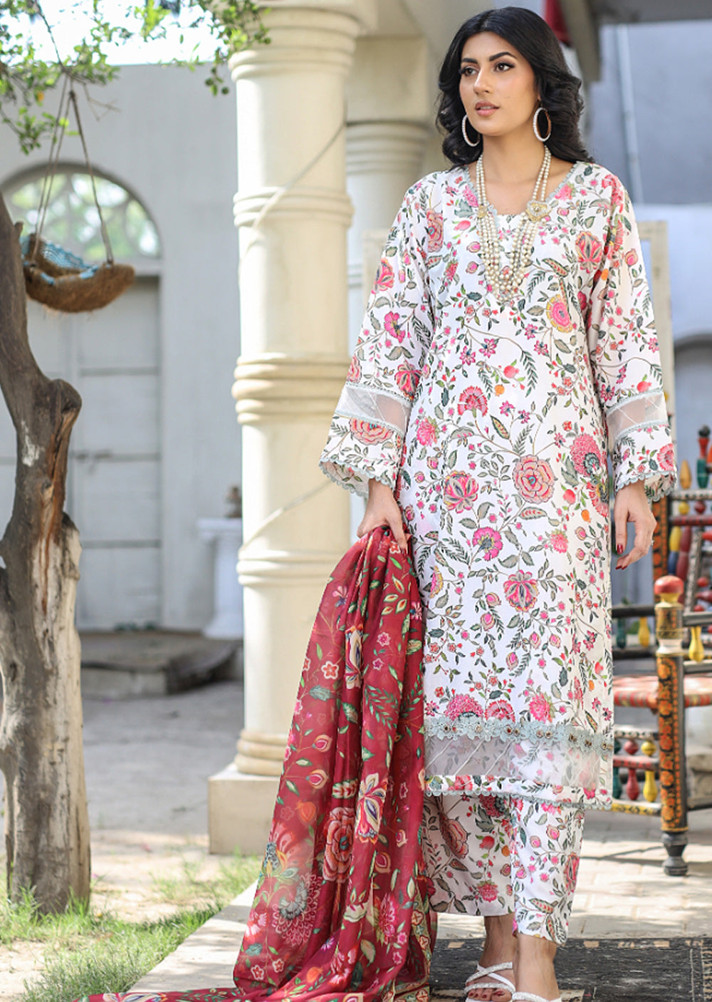 ATR-1907 - S.Prints - Cotton Silk - Memsaab Online