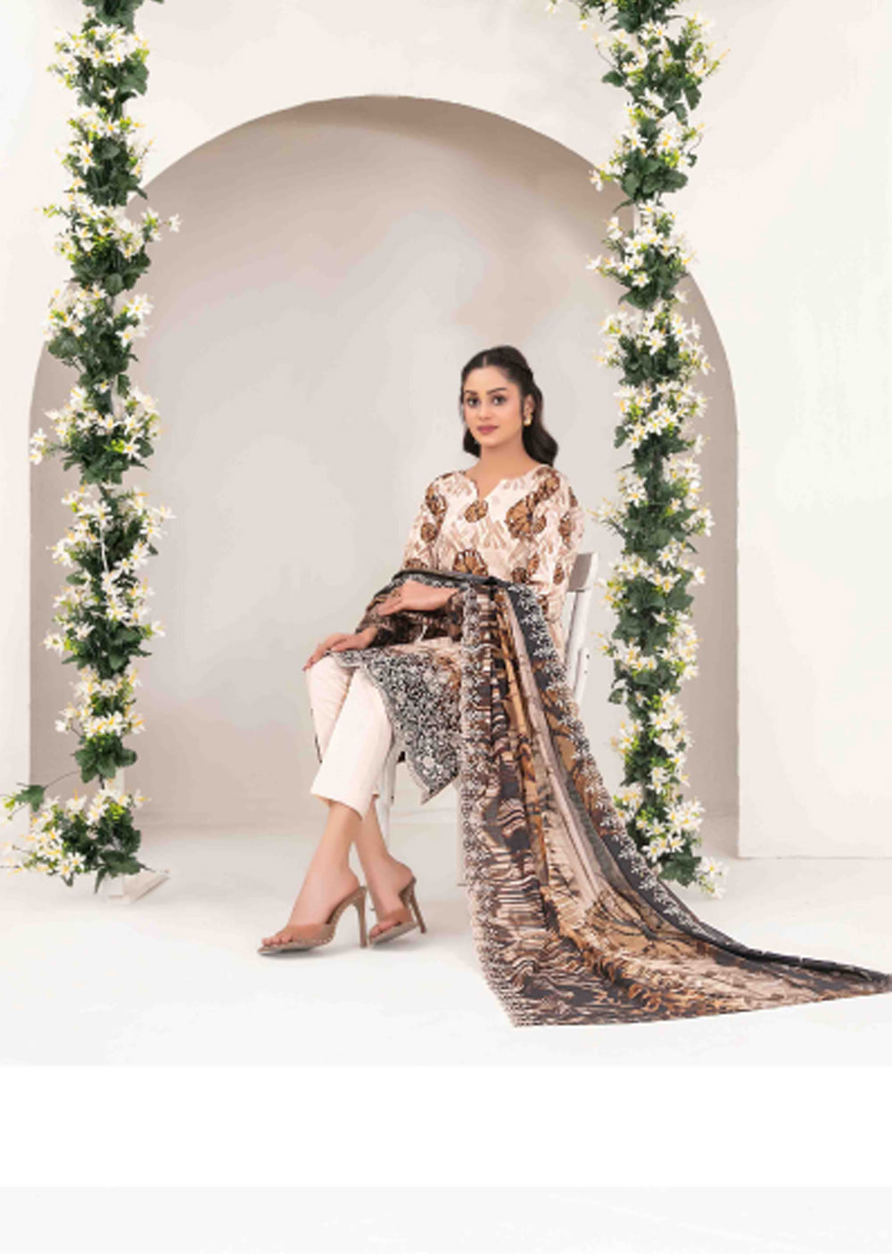 TWD-1392 Readymade Haliyah Tawakkal Lawn Suit 2025 - Memsaab Online