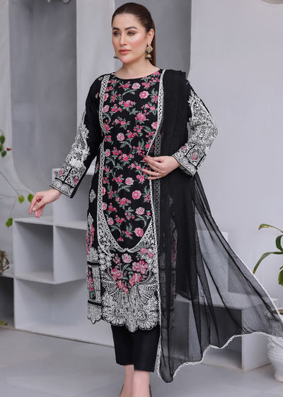HK330 - Readymade Linen Outfit Outfit 2025 - Memsaab Online