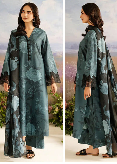 NU-04 - Baroque Inspired Linen Suit - Memsaab Online
