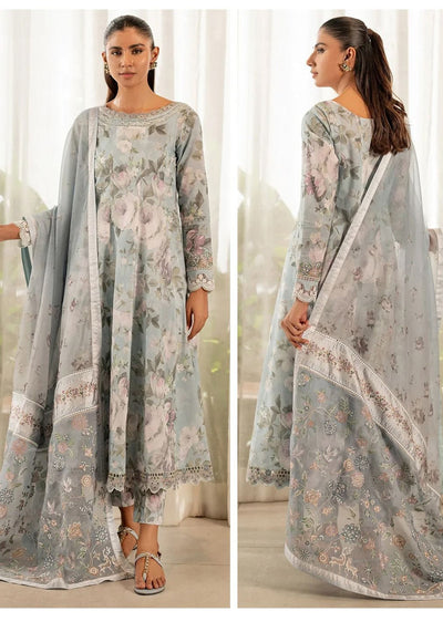 NU-11 - Baroque Inspired Linen Suit - Memsaab Online