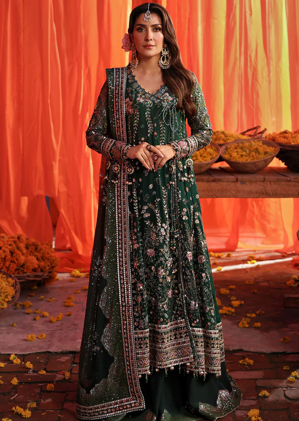 NL-83 Zoha Nureh Unstitched Luxury Collection 2025 - Memsaab Online