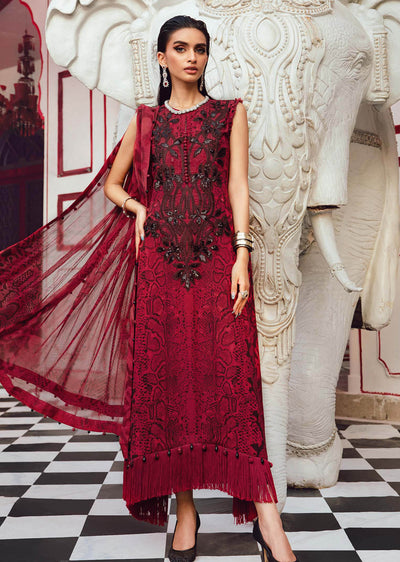 MPTR-2702-A- Unstitched - Maria B MPRINTS Collection 2025 - Memsaab Online
