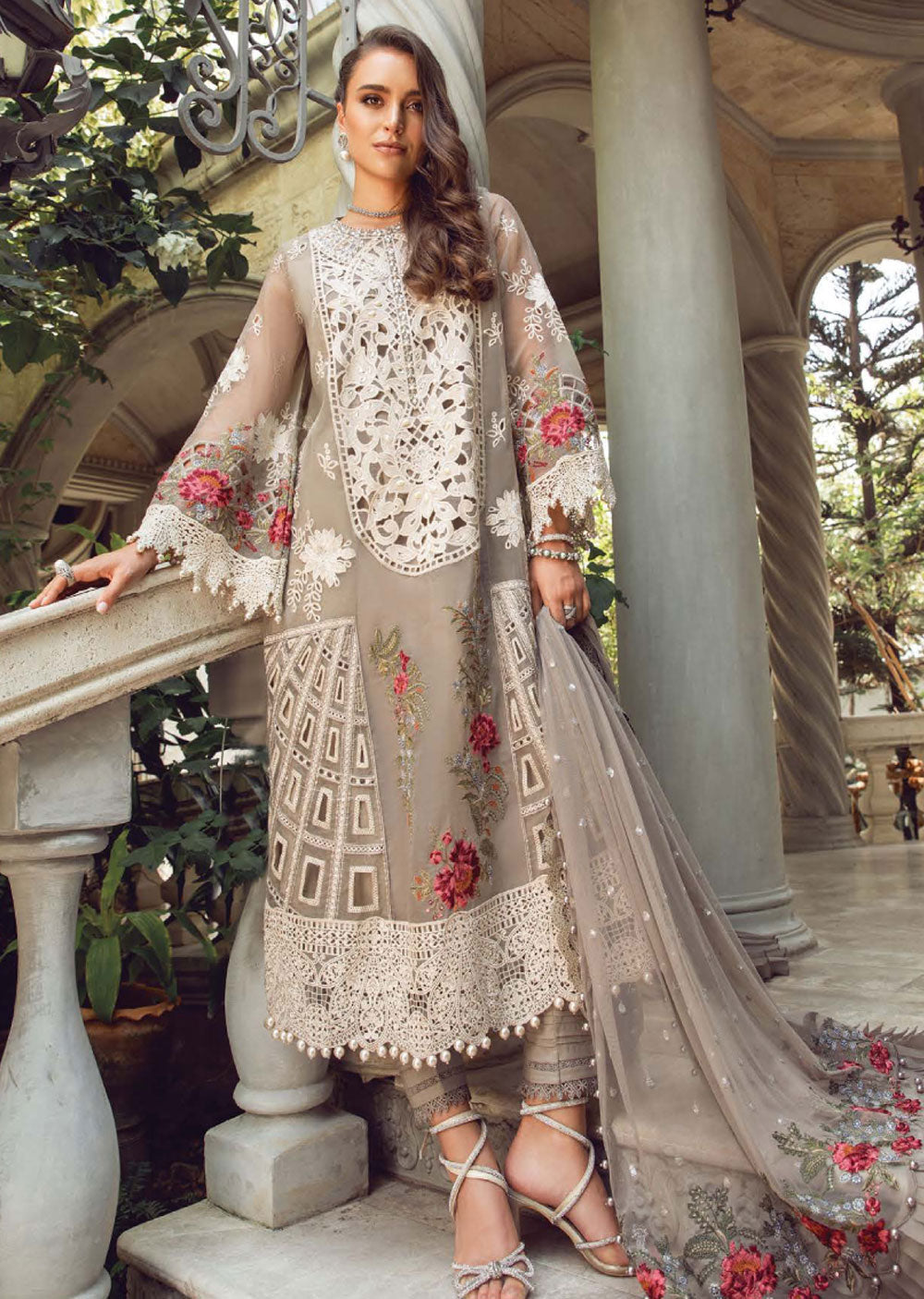 MBTR-01 - Readymade - Maria B Lawn Eid Collection 2024 - Memsaab Online