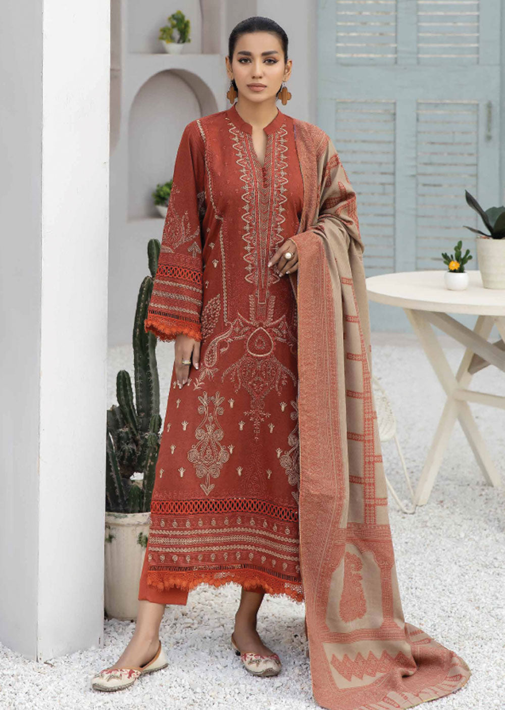 JH-670 - Unstitched - Deewan Collection by Johra 2024 - Memsaab Online