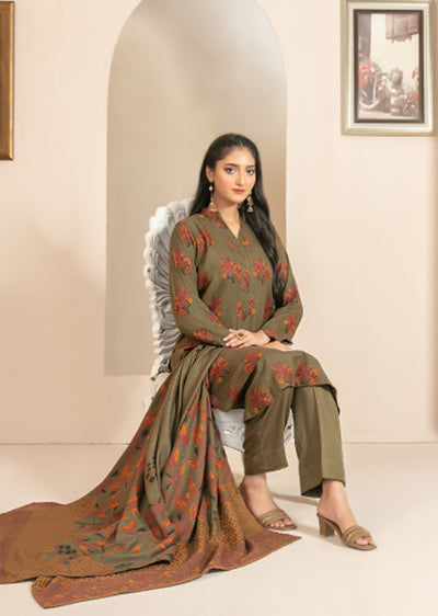 TWD-4704 - Lehr Tawakkal UNStitched Suit - Memsaab Online
