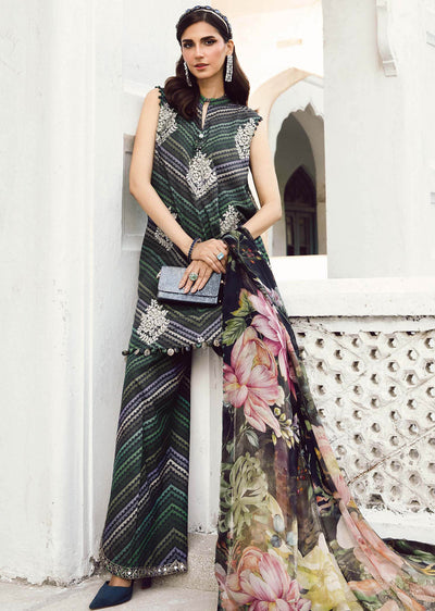 MPTR-2705-A Unstitched - Maria B MPRINTS Collection 2025 - Memsaab Online
