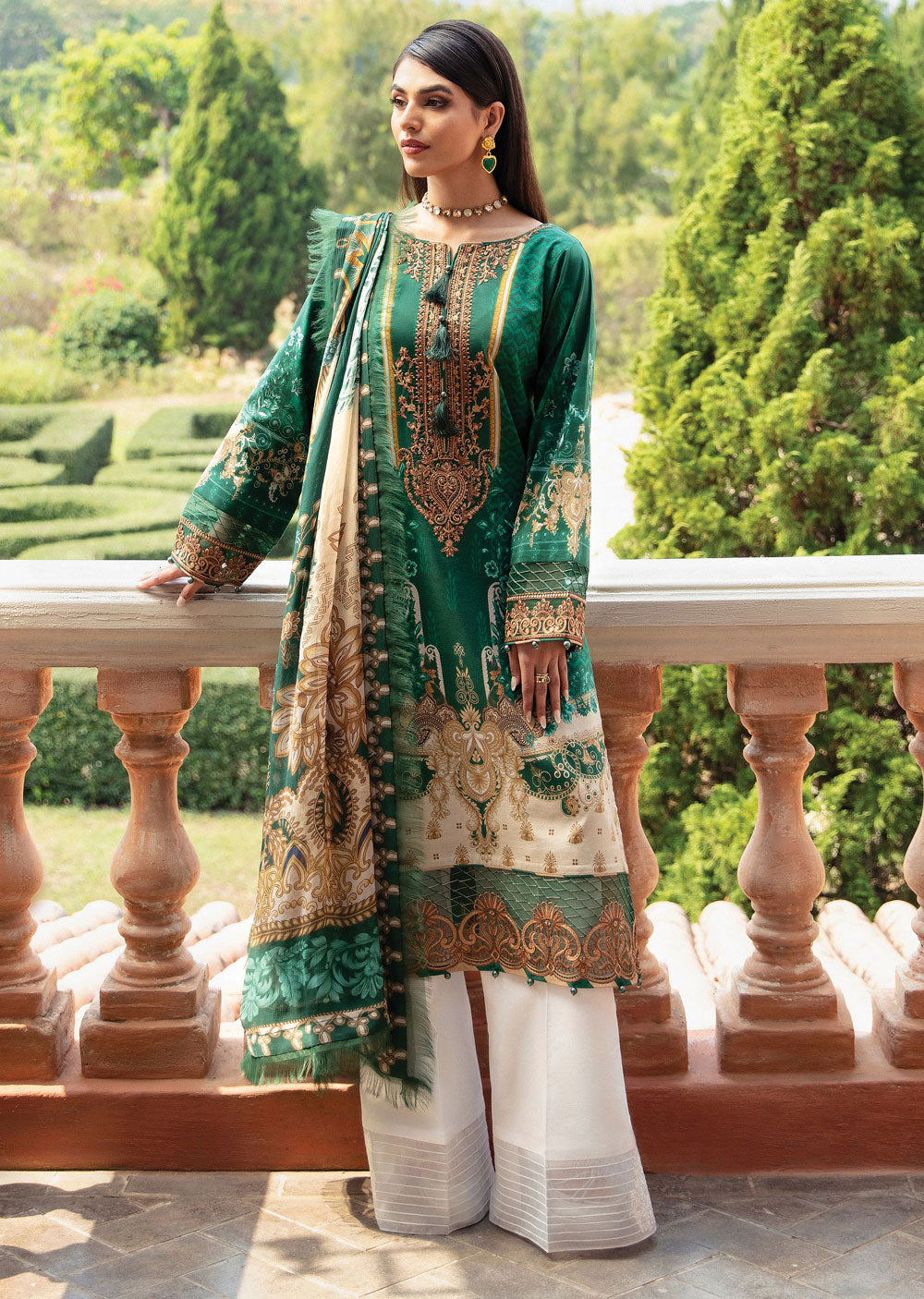 GL24V-01 - Ayse - Readymade -Springtime Ballet by Gulaal Lawn 2024 - Memsaab Online