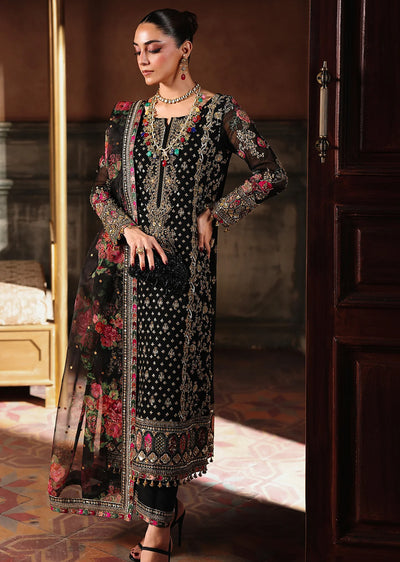 DJW5-05- 4-PC Charizma Unstitched Luxury Collection 2025 - Memsaab Online