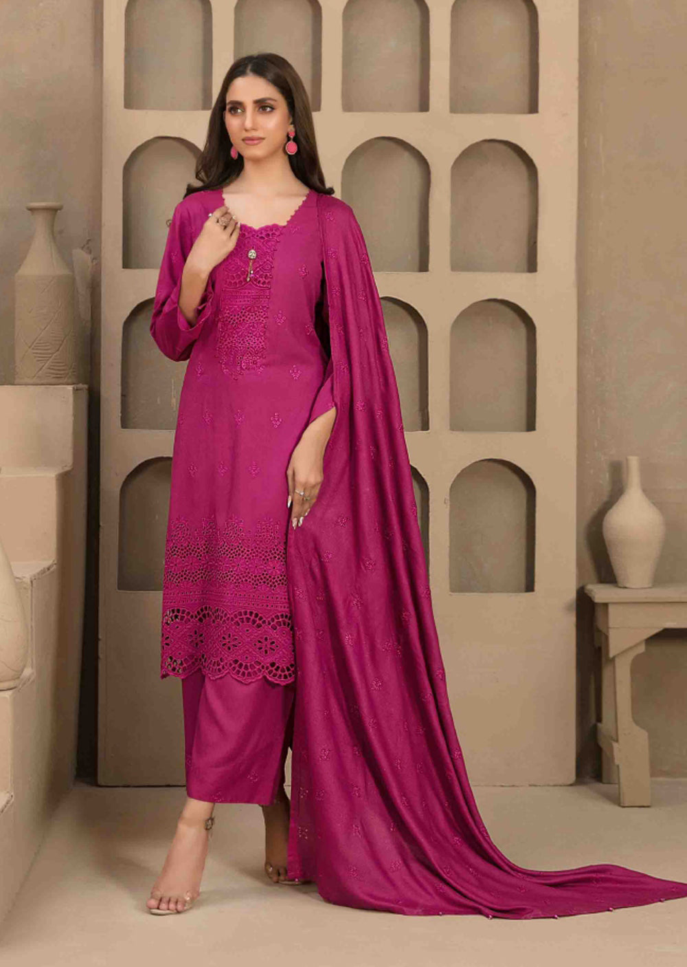 D-9801-R - Readymade - Tabeer By Tawakkal Collection 2024 – Memsaab