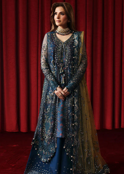 NL-84 Resham Nureh Unstitched Luxury Collection 2025 - Memsaab Online