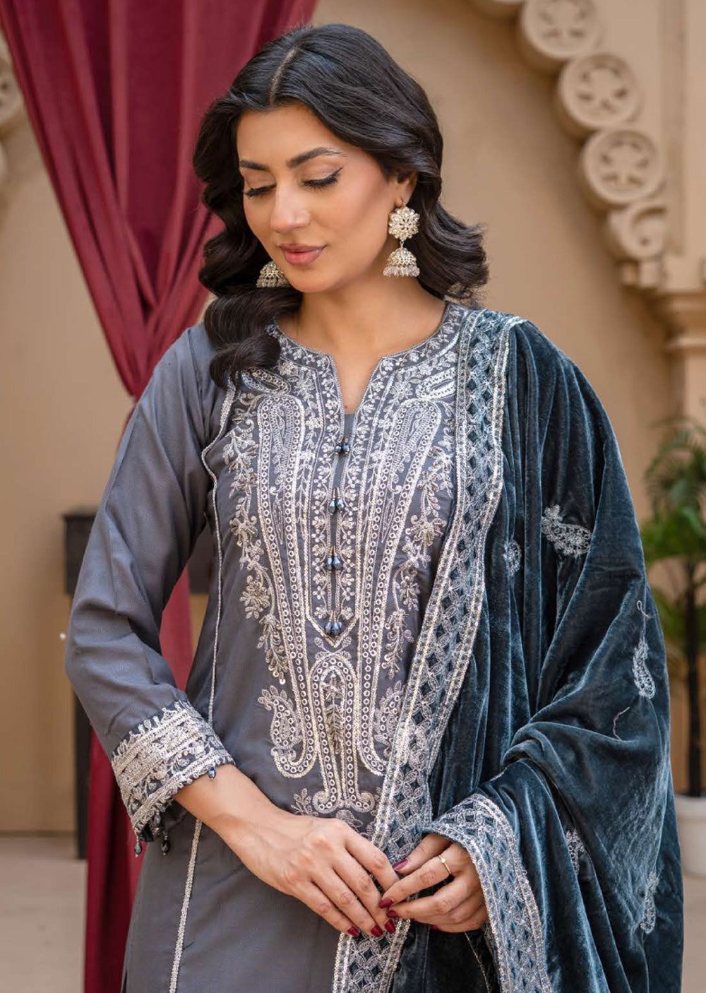 DAS-01- Readymade Rangz Dastaan Winter Suit 2025 - Memsaab Online