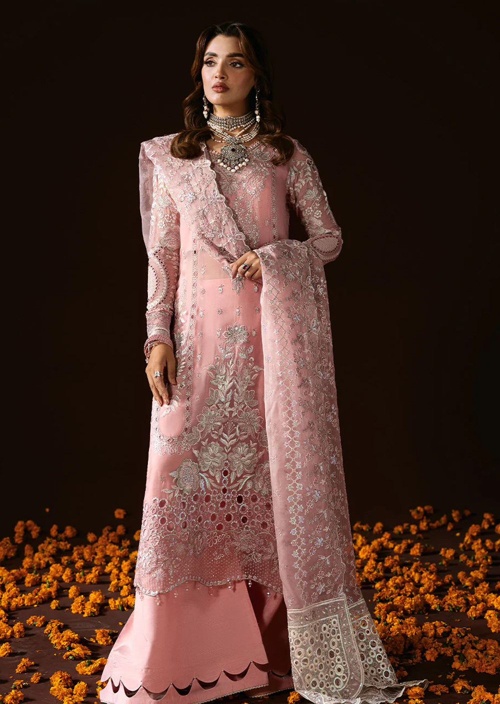 Q-202 - Readymade - Dastak by Ramsha Luxury Chiffon Collection 2025 - Memsaab Online