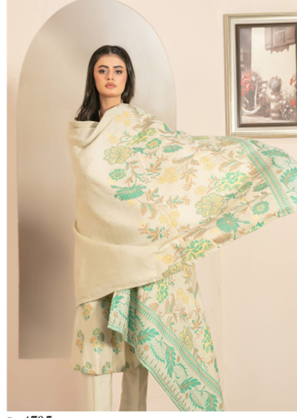 TWD-4705 - Lehr Tawakkal UNStitched Suit - Memsaab Online
