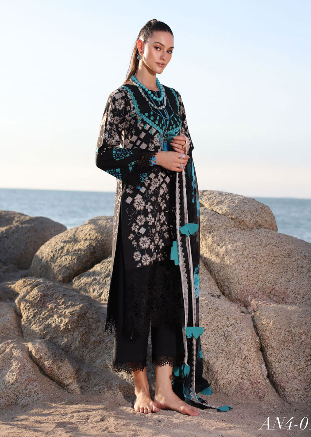 AN4-01 - Unstitched - Charizma Aniq Summer Volume 01 2024 - Memsaab Online