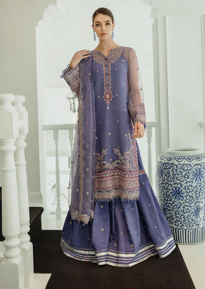 Rang e Sukhn - Meeral Readymade Organza Suit - Memsaab Online