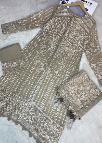 PS1664 Readymade Chiffon Suit - Memsaab Online