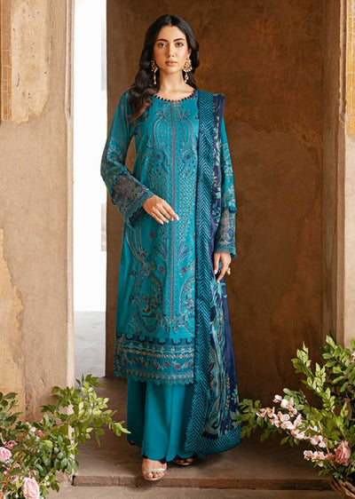 ZT-601 - Unstitched - Ramsha Andaaz Luxury Lawn Vol 06 2023 - Memsaab Online