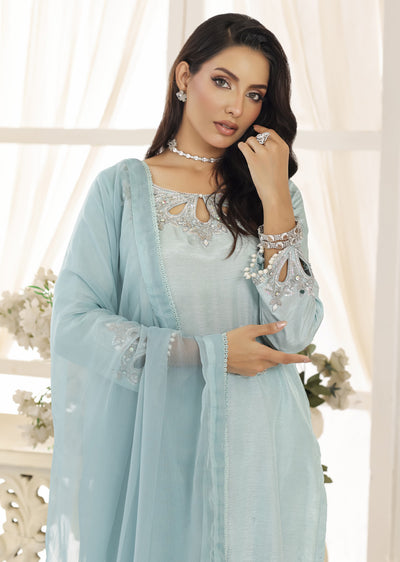 ASB-11 - Frozi Readymade Raw Silk - Memsaab Online