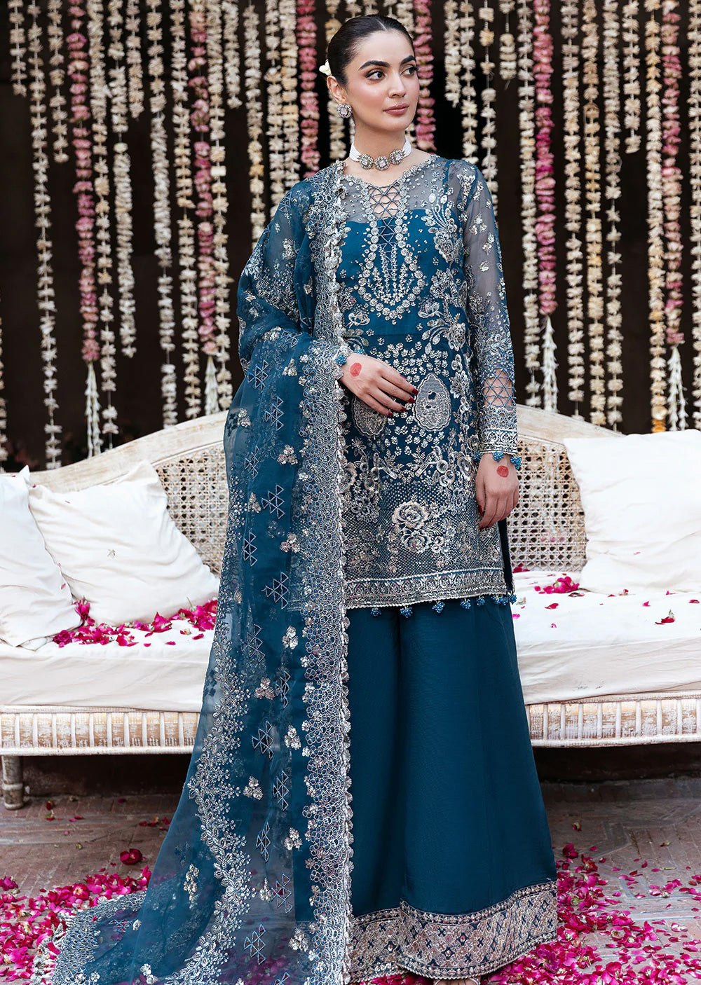 SF-04- SAAHIL- Readymade - Mehfil by Shagna Ramsha Luxury Chiffon Collection 2025 - Memsaab Online