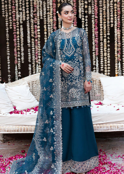 SF-04- SAAHIL- Readymade - Mehfil by Shagna Ramsha Luxury Chiffon Collection 2025 - Memsaab Online