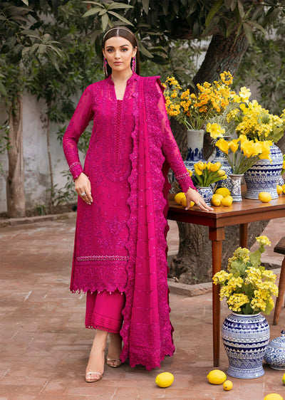 GLCT-01 - Zevira - Readymade - Gulaal Reverie Embroidered Chiffon Collection 2025 - Memsaab Online